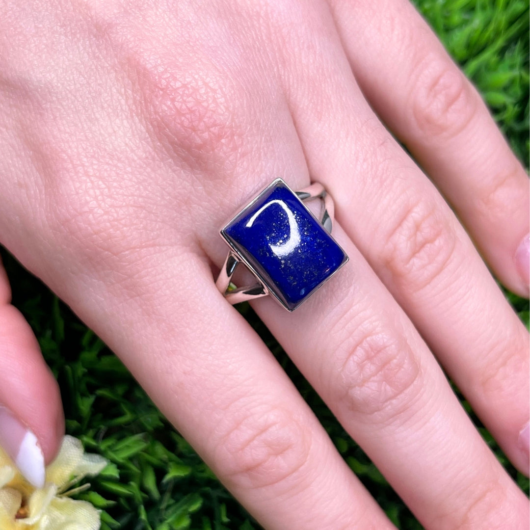 Bague Argent Lapis Lazuli #81