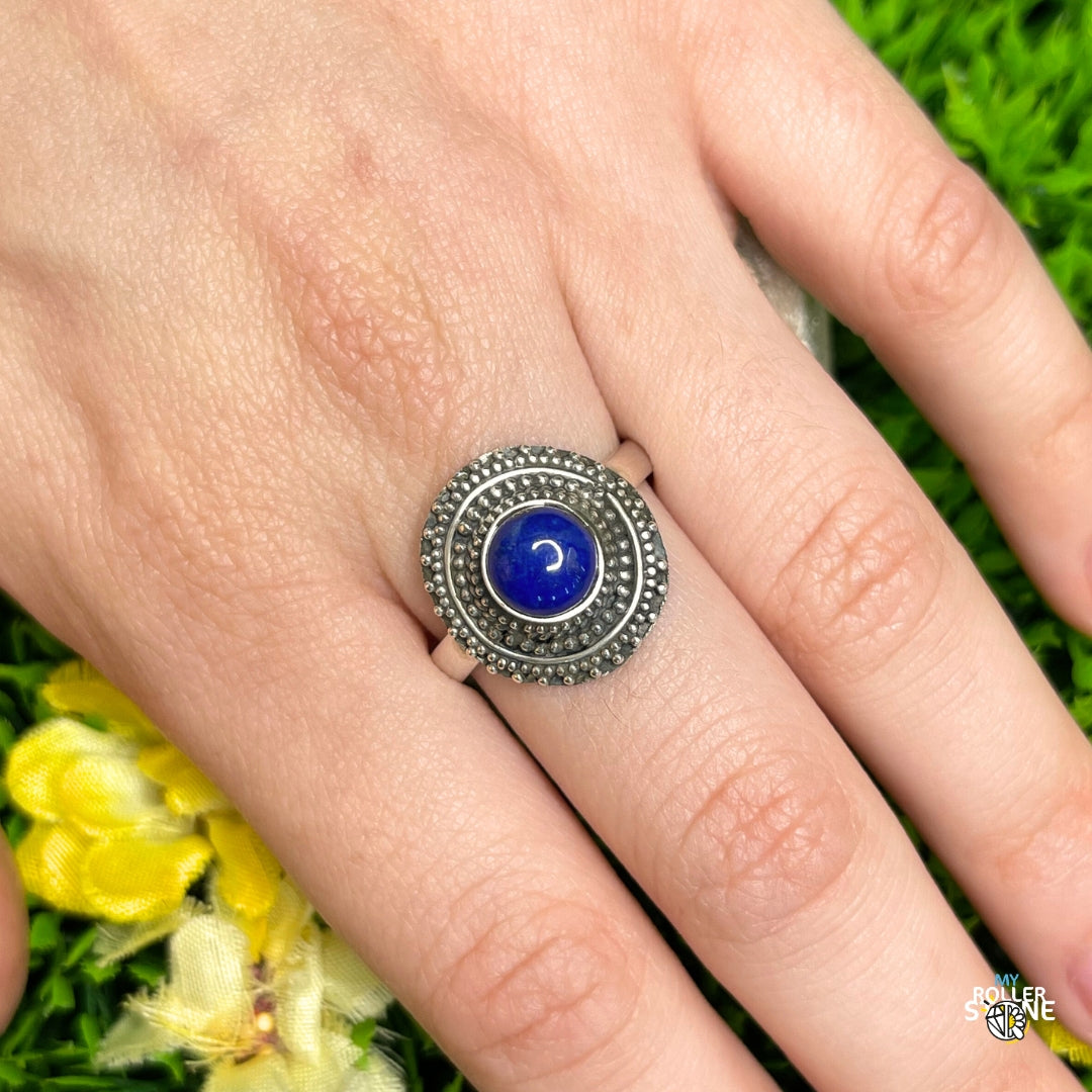 Bague Argent 925 Lapis Lazuli #224