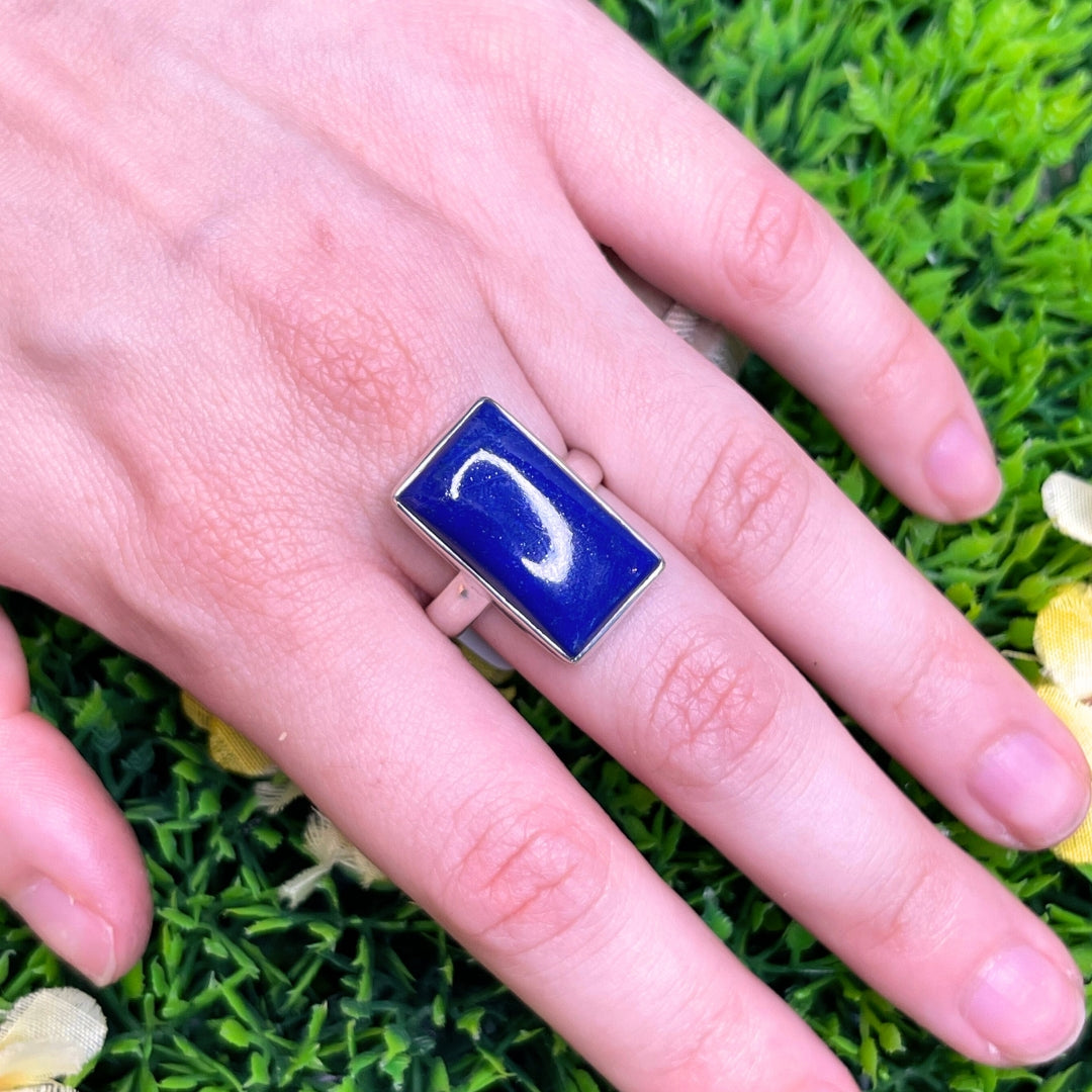 Bague Argent Lapis Lazuli #126