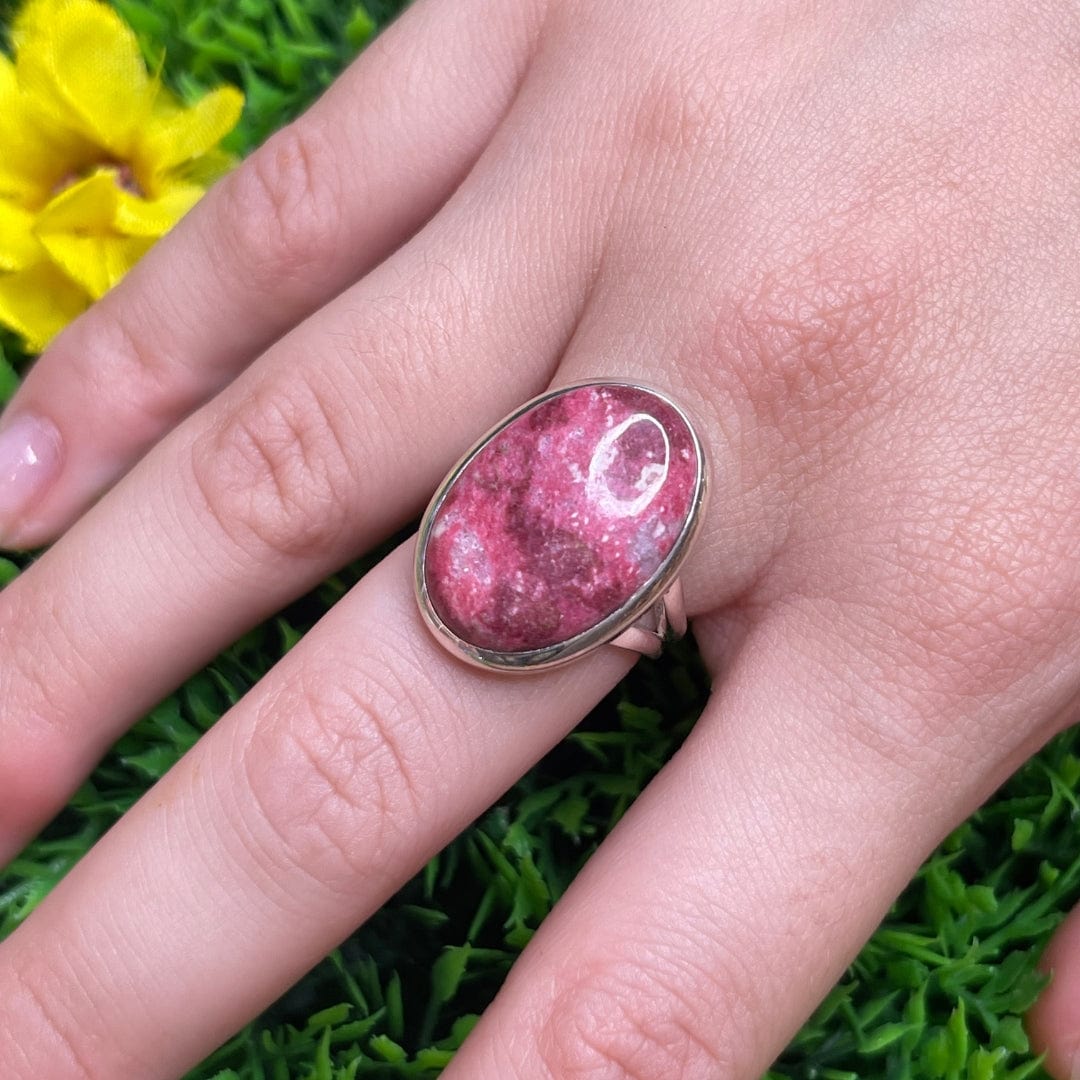 Bague Argent Thulite #32