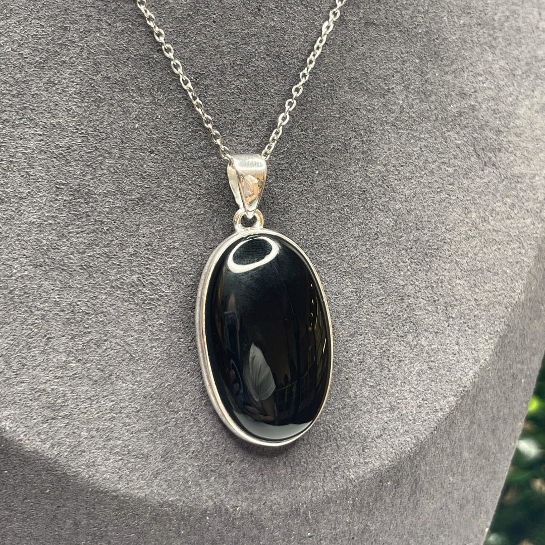 Pendentif Argent Onyx #2