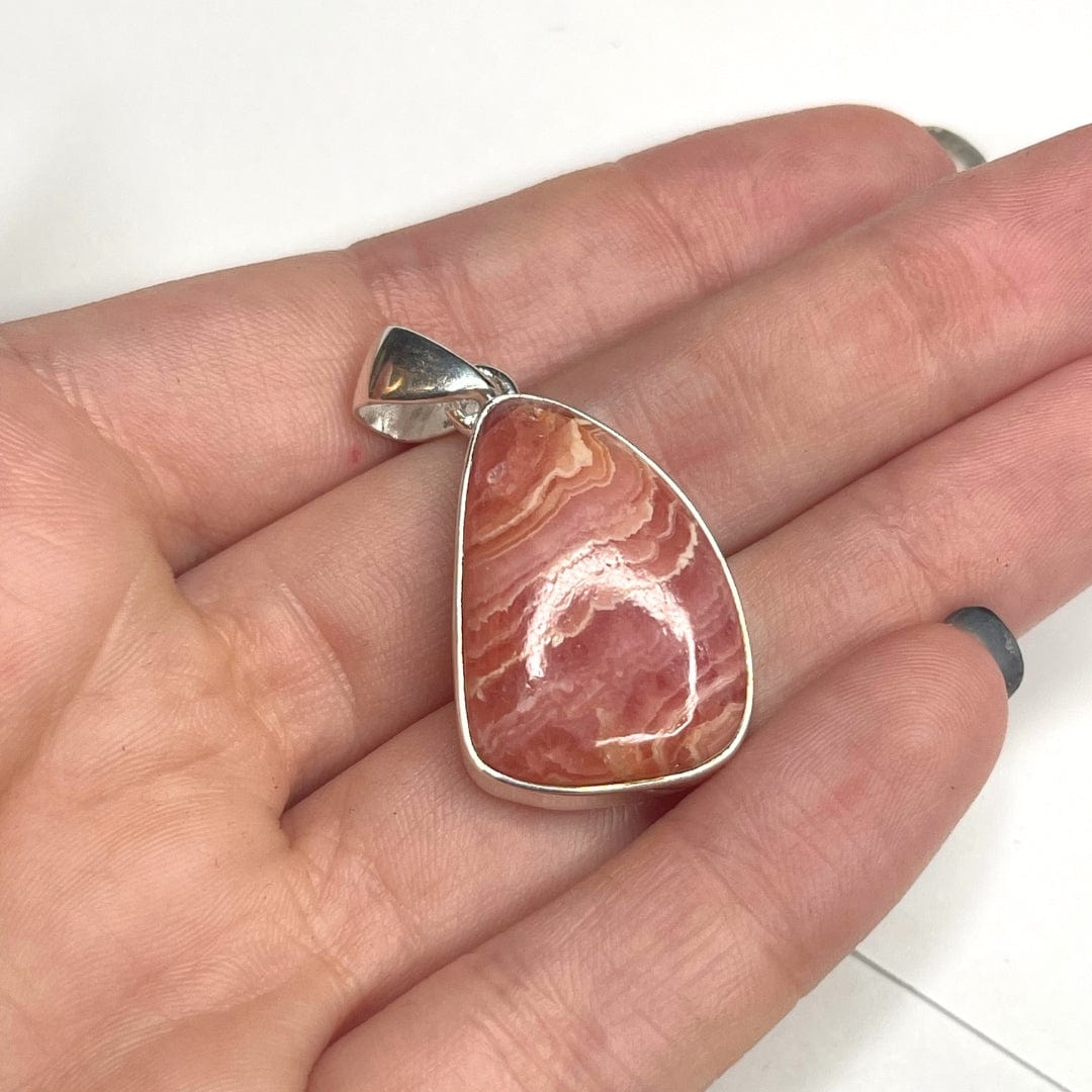 Pendentif Argent Rhodochrosite #3