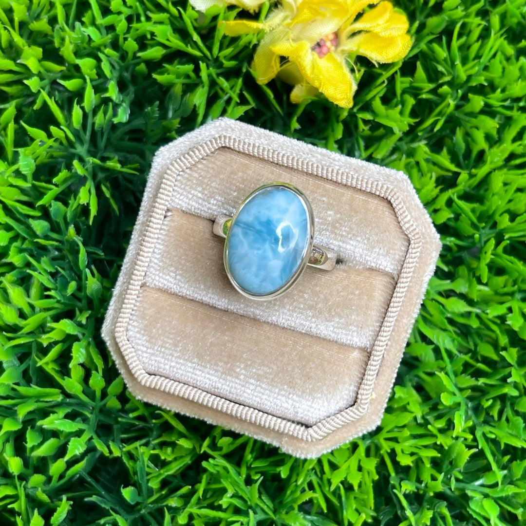 Bague Argent Larimar #78