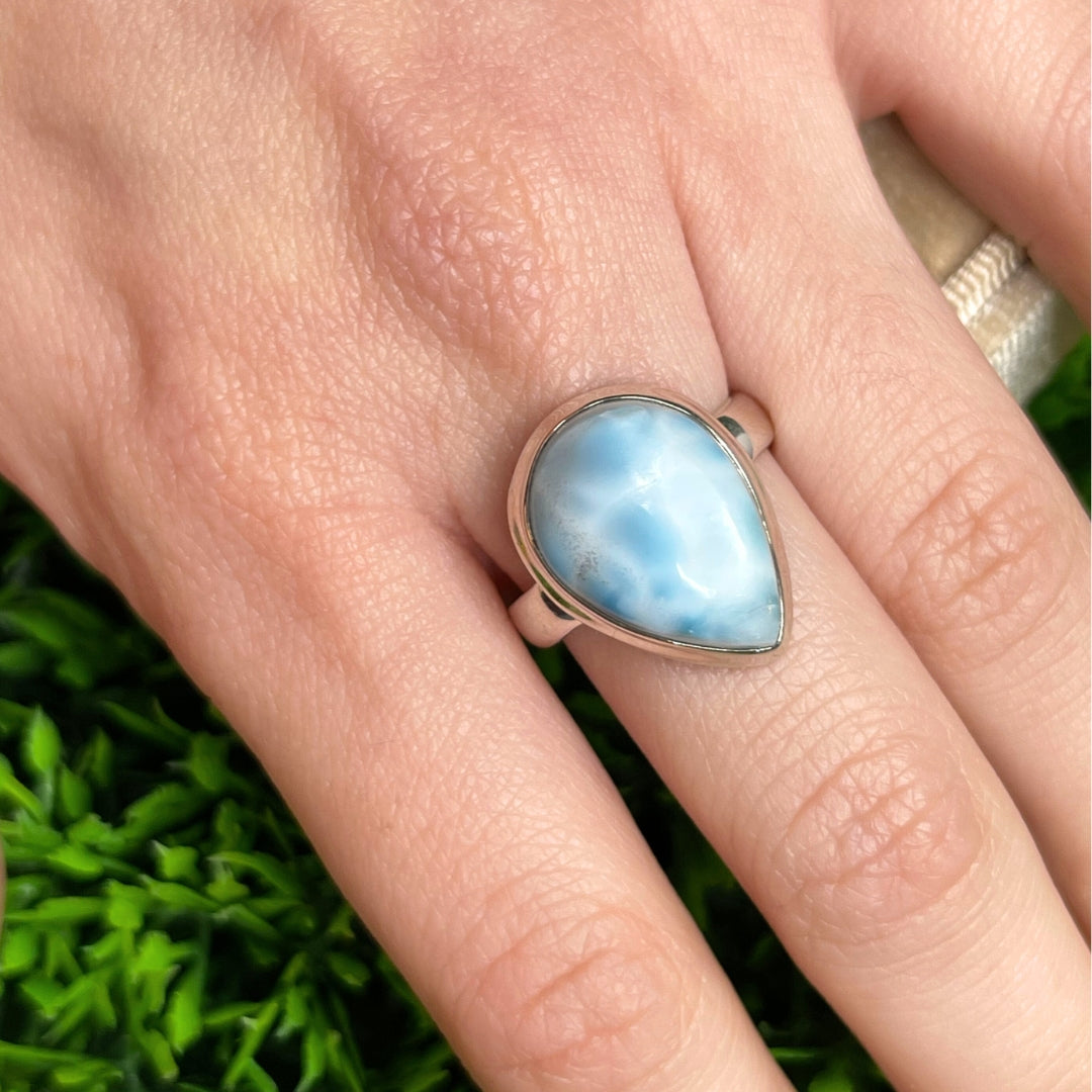 Bague Argent 925 Larimar #144