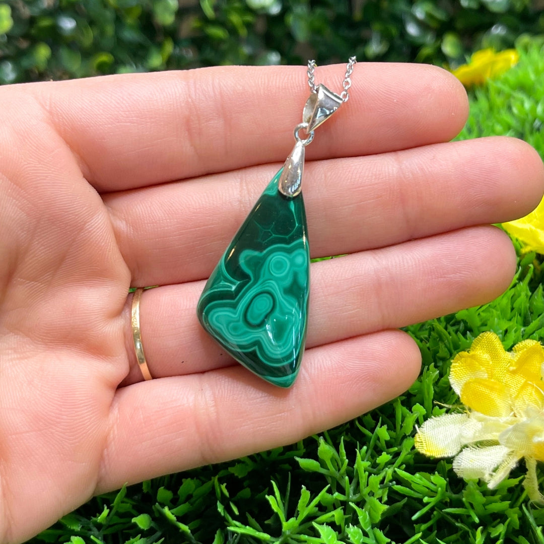 Pendentif Malachite #21