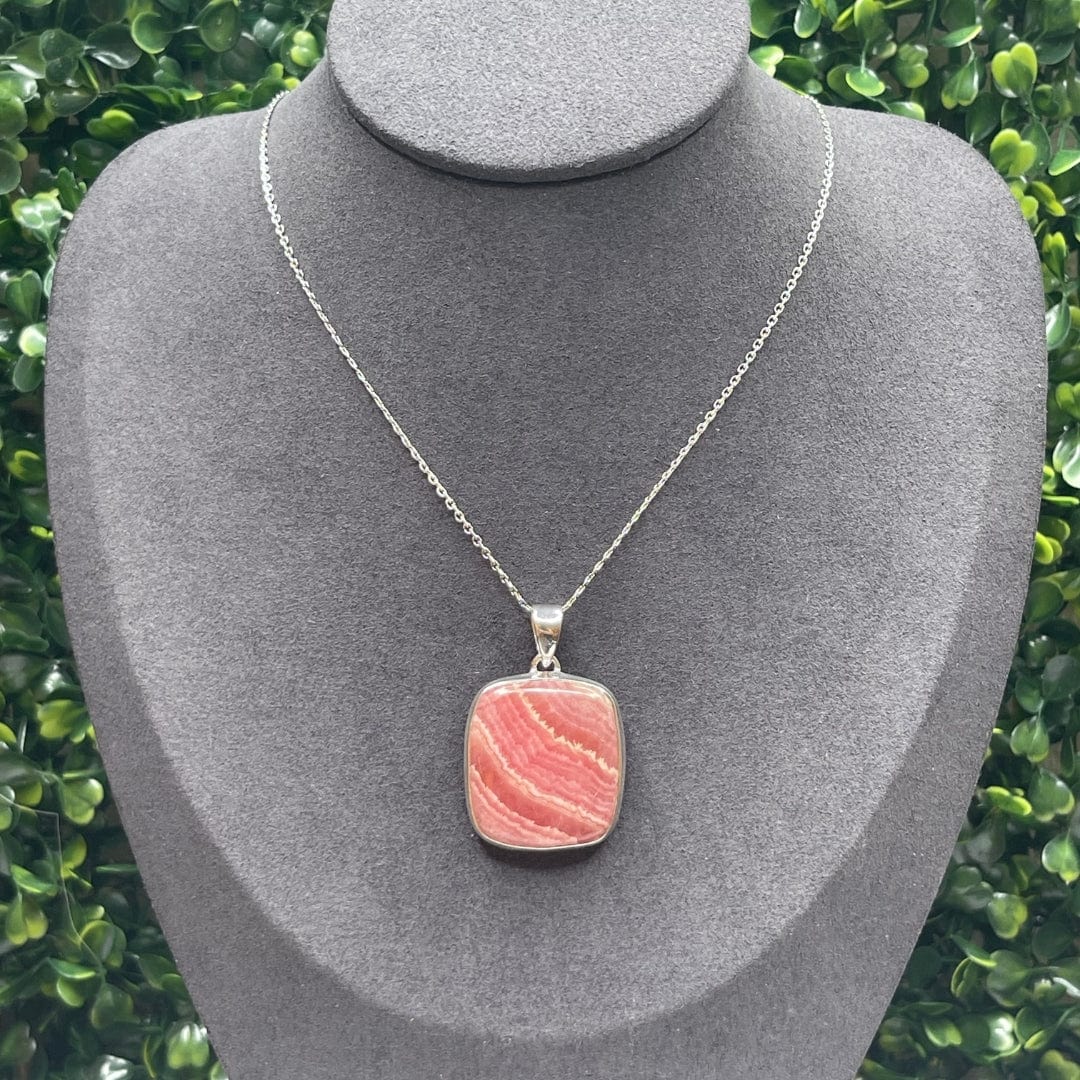 Pendentif Argent Rhodochrosite #18