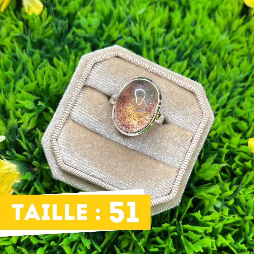 Bague Argent Lodolite #19