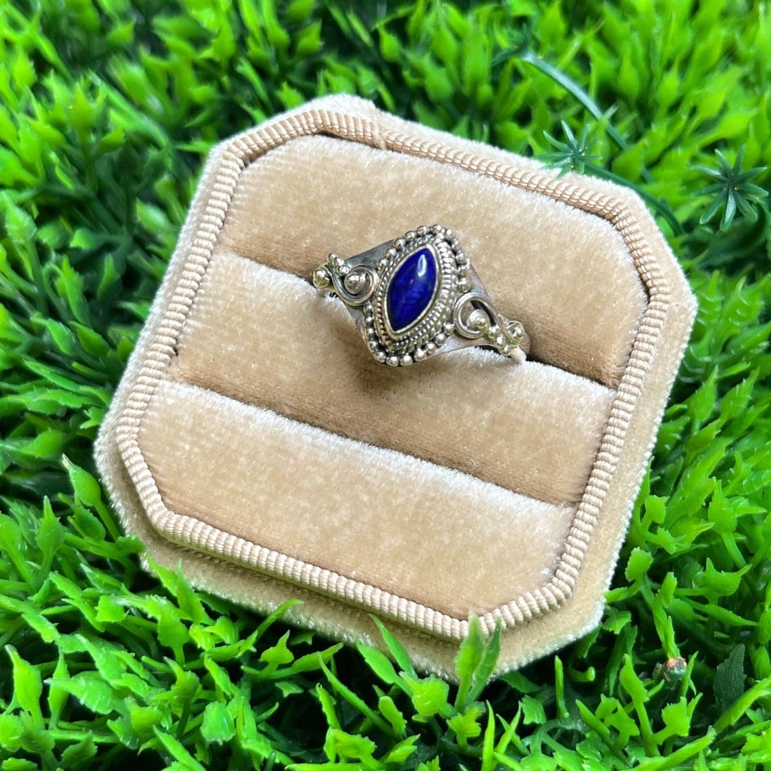 Bague Argent 925 Lapis Lazuli #18