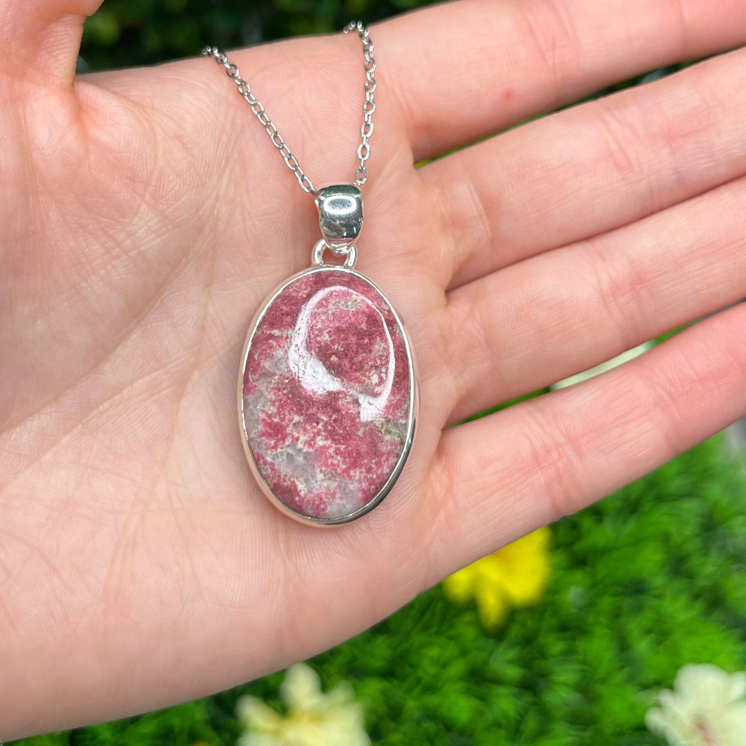 Pendentif Argent Thulite #28