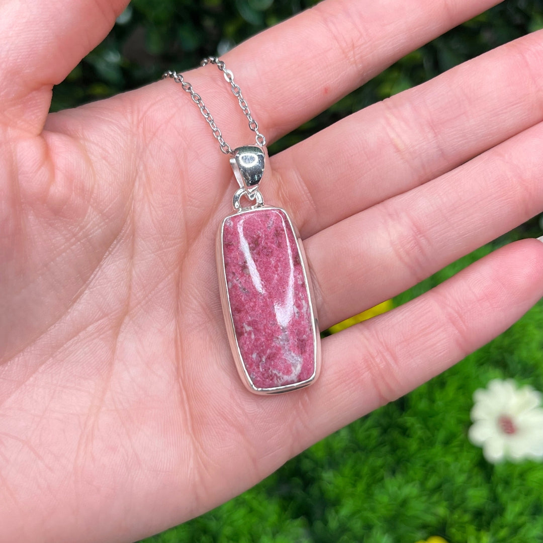 Pendentif Argent Thulite #1