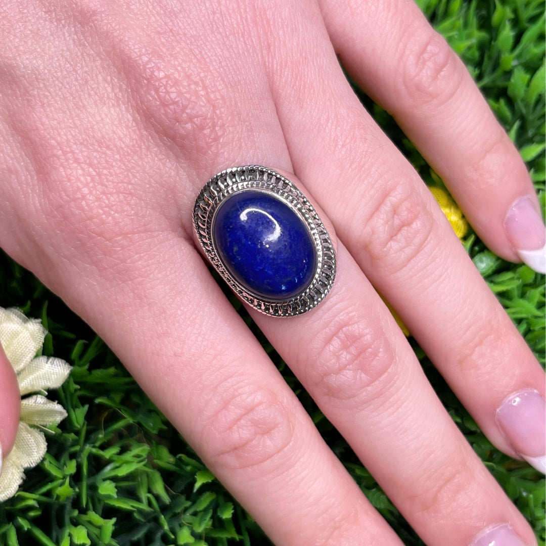 Bague Argent Lapis Lazuli #90