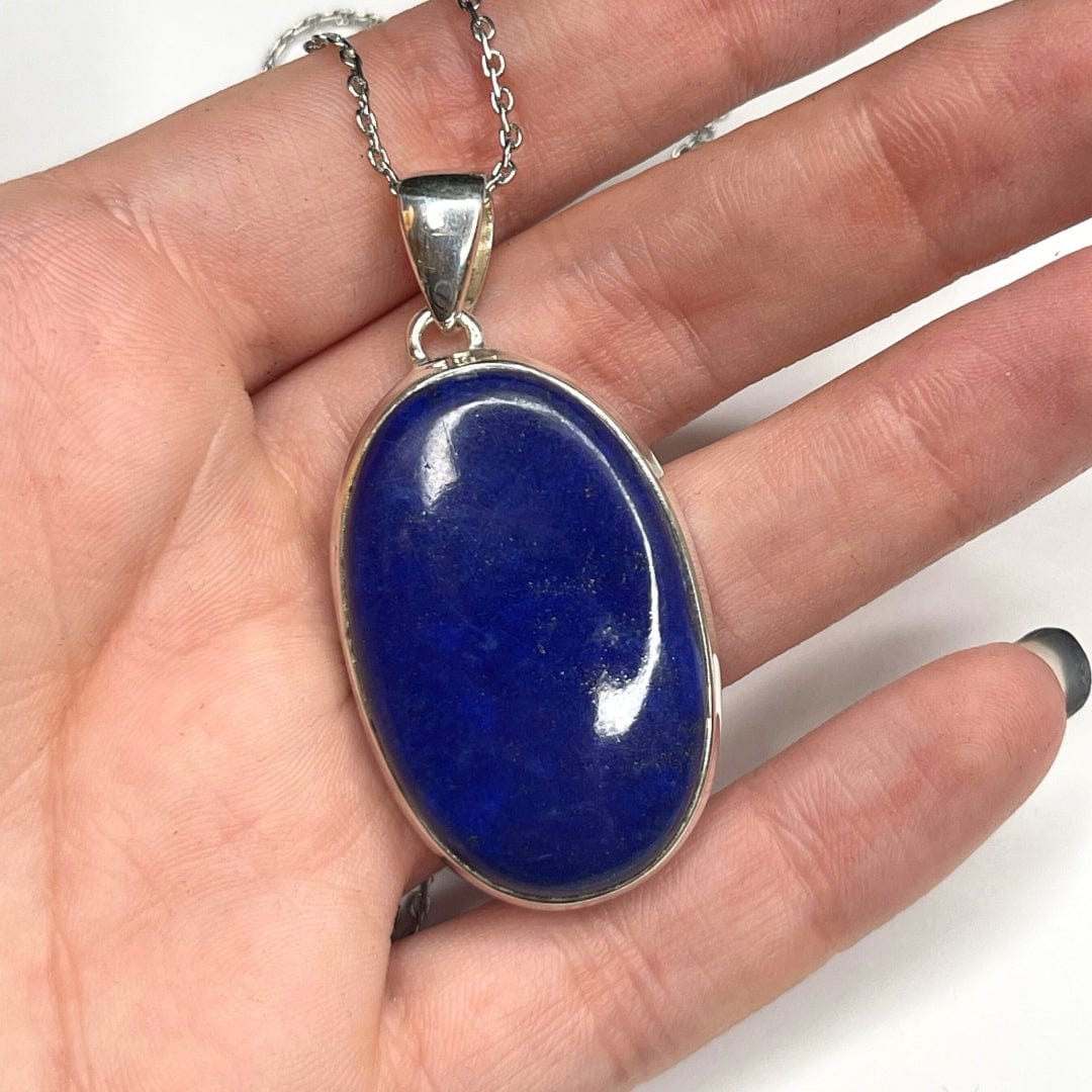 Pendentif Argent 925 Lapis Lazuli #22