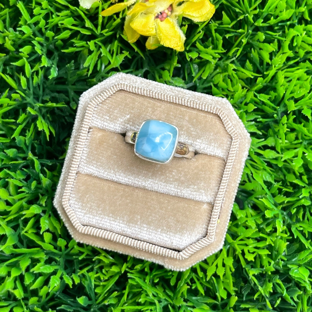 Bague Argent Larimar #68