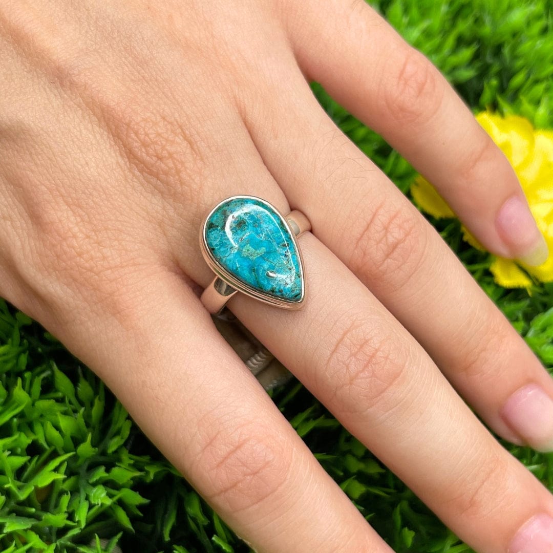 Bague Malachite Chrysocolle #17