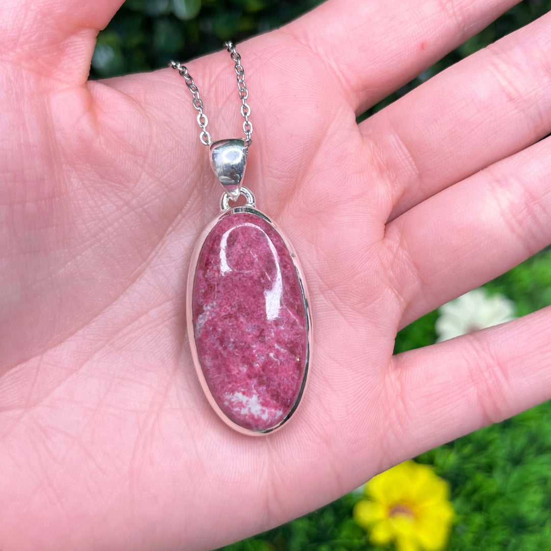 Pendentif Argent Thulite #21