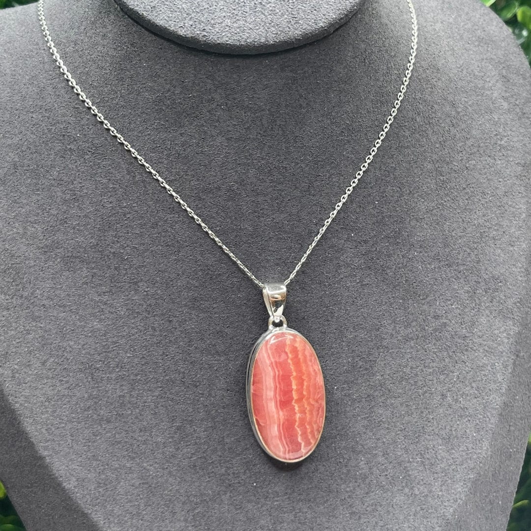 Pendentif Argent Rhodochrosite #5