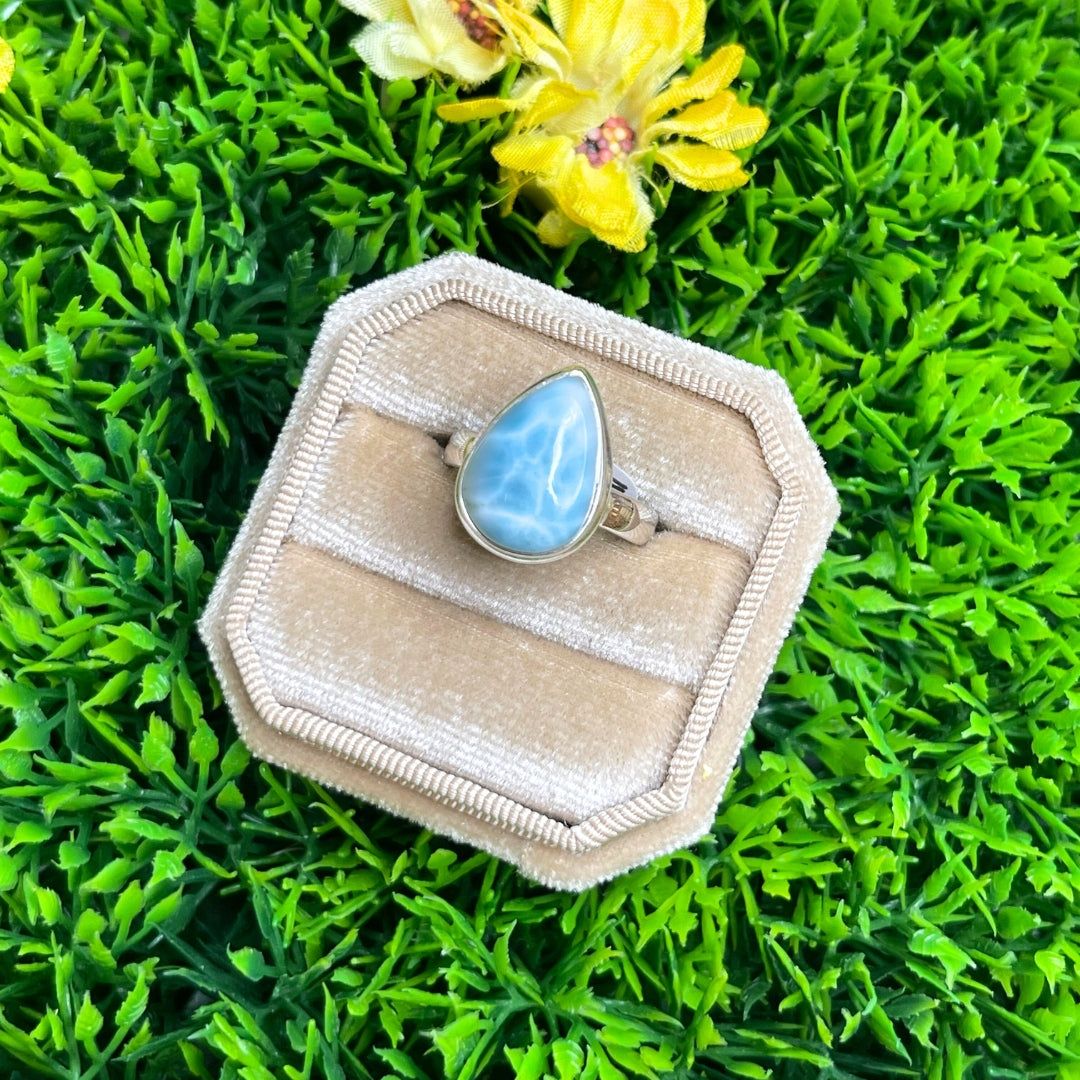 Bague Argent Larimar #74