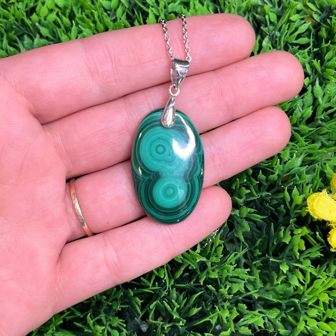 Pendentif Malachite #11