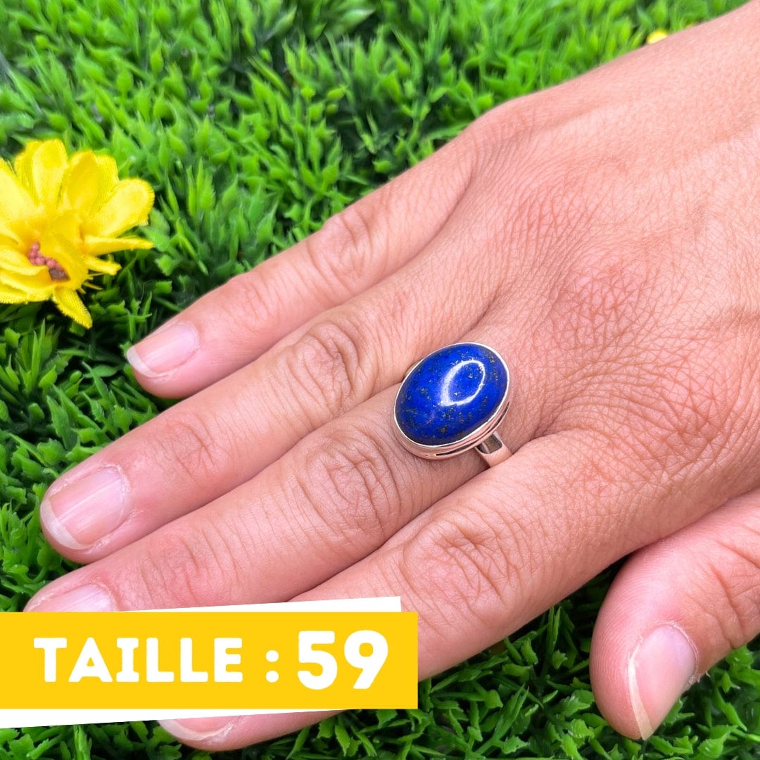 Bague Argent Lapis Lazuli #15