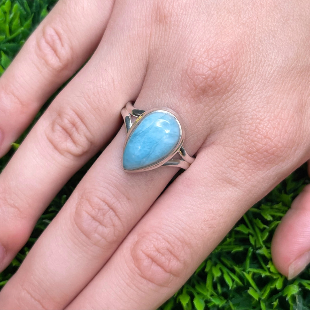 Bague Argent Larimar #118