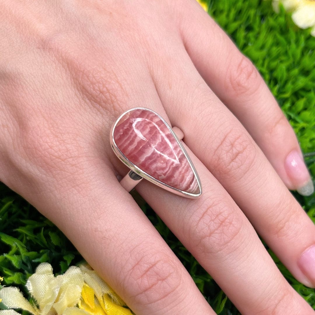 Bague Argent Rhodochrosite #29