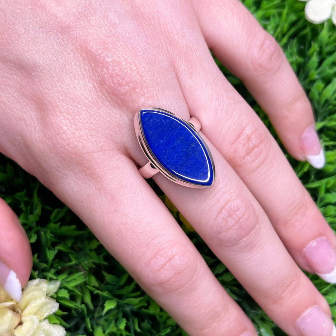 Bague Argent Lapis Lazuli #76