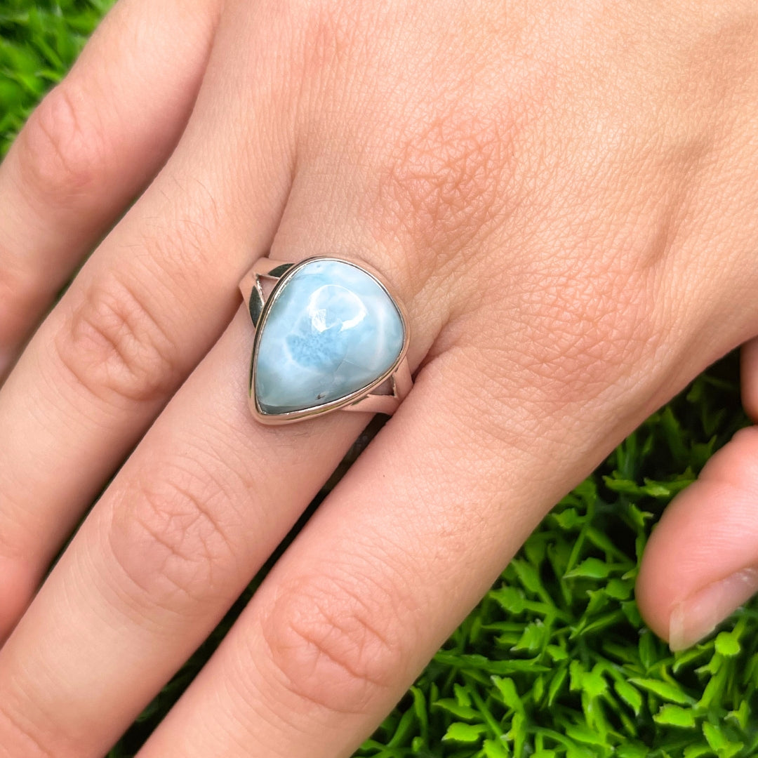 Bague Argent Larimar #121