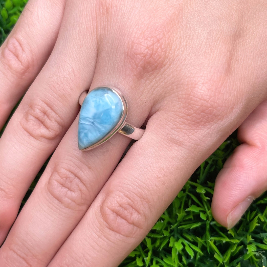 Bague Argent Larimar #116