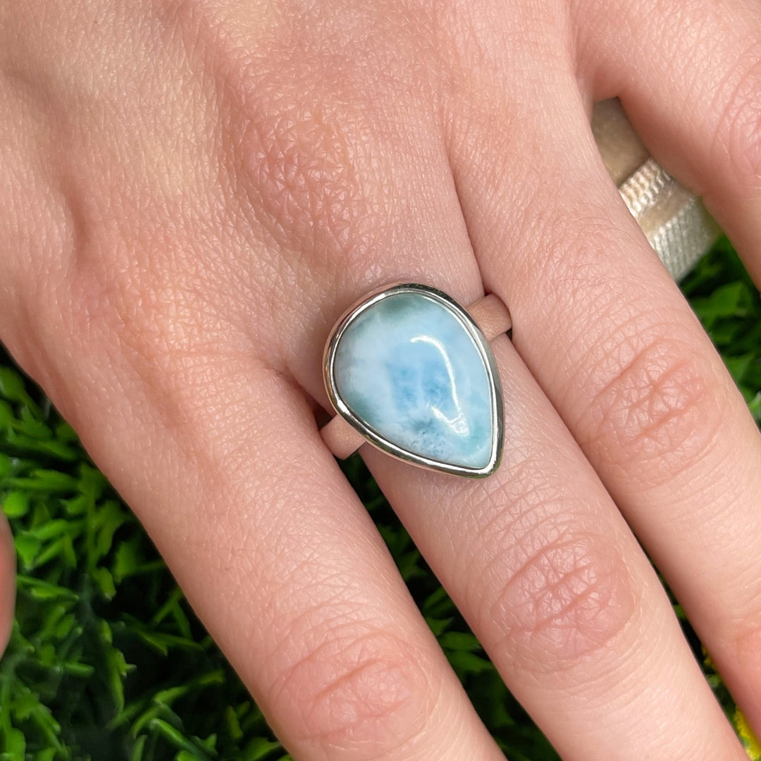 Bague Argent 925 Larimar #132