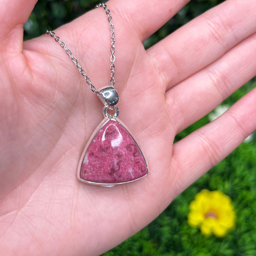 Pendentif Argent Thulite #5