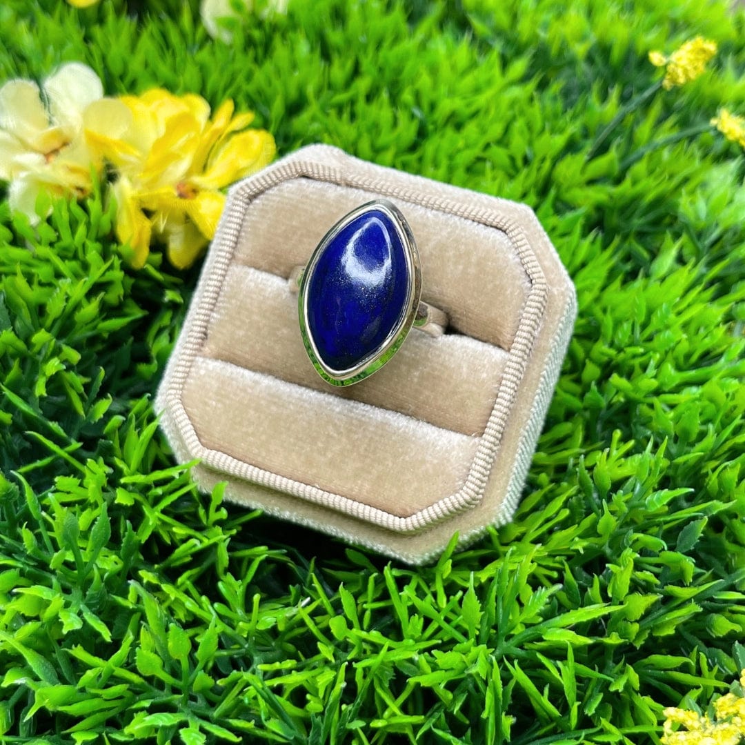 Bague Argent Lapis Lazuli #46