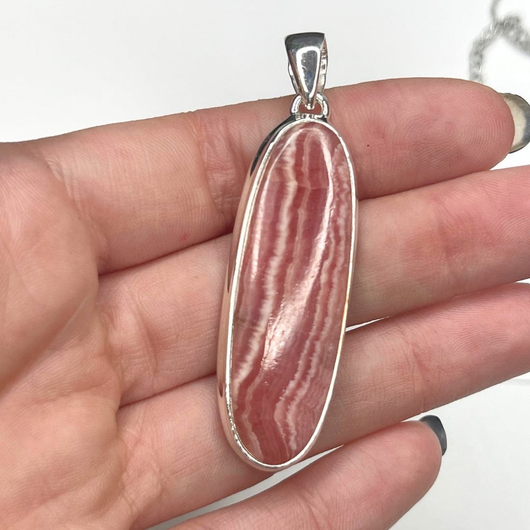 Pendentif Argent Rhodochrosite #21