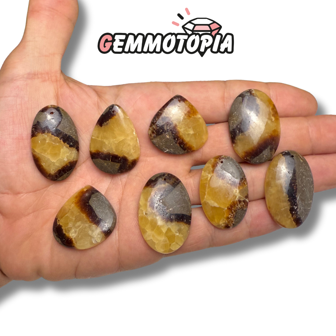 Pendentif Percé Septaria