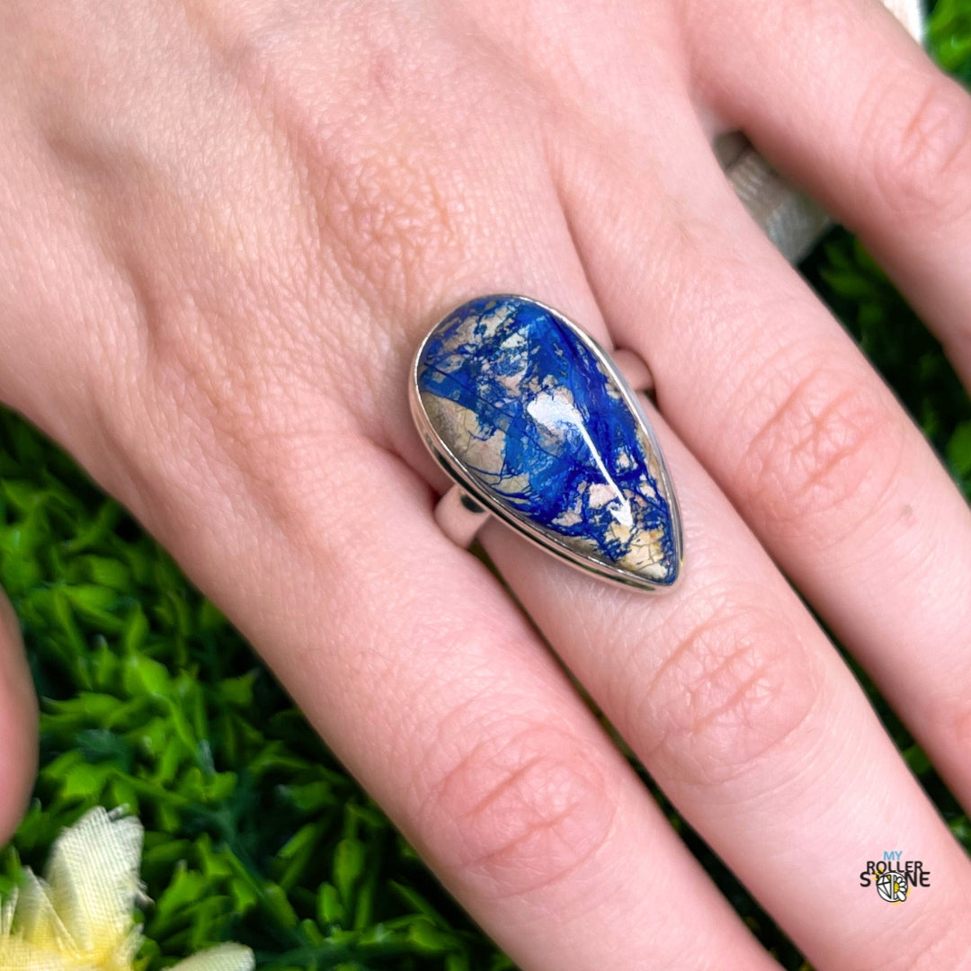 Bague Argent 925 Azurite #2