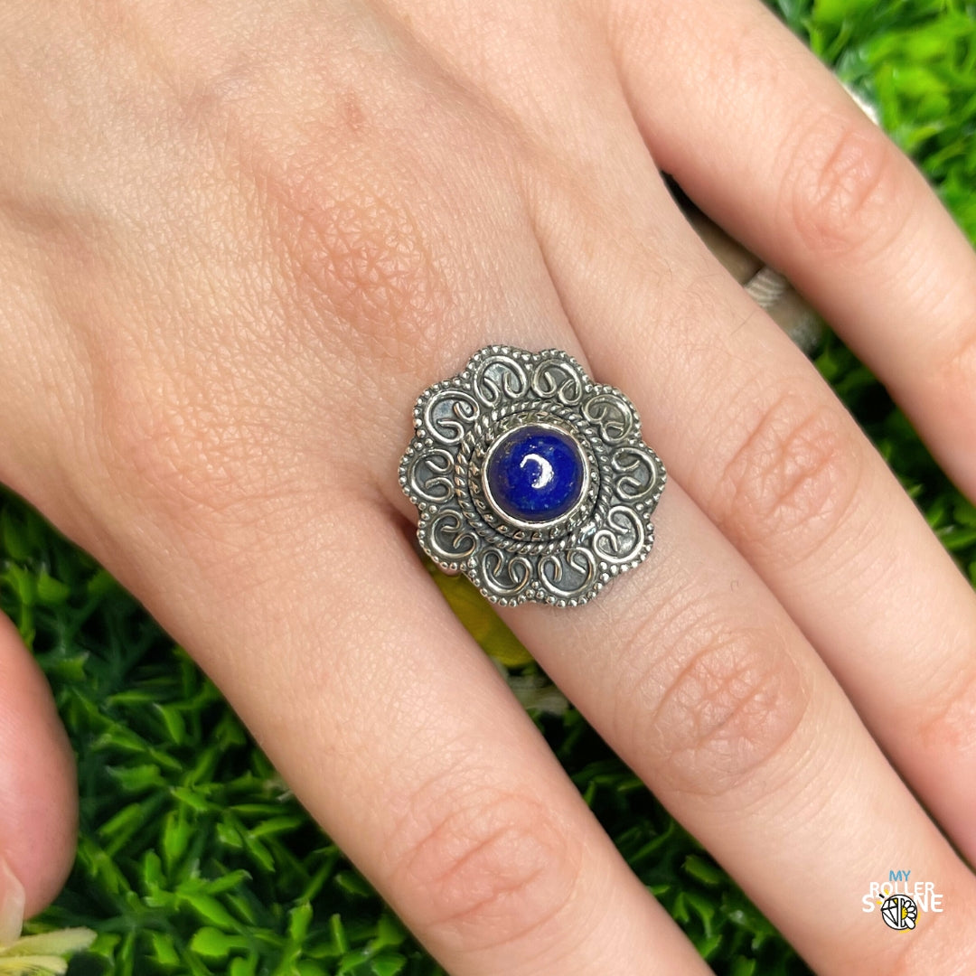 Bague Argent 925 Lapis Lazuli #192