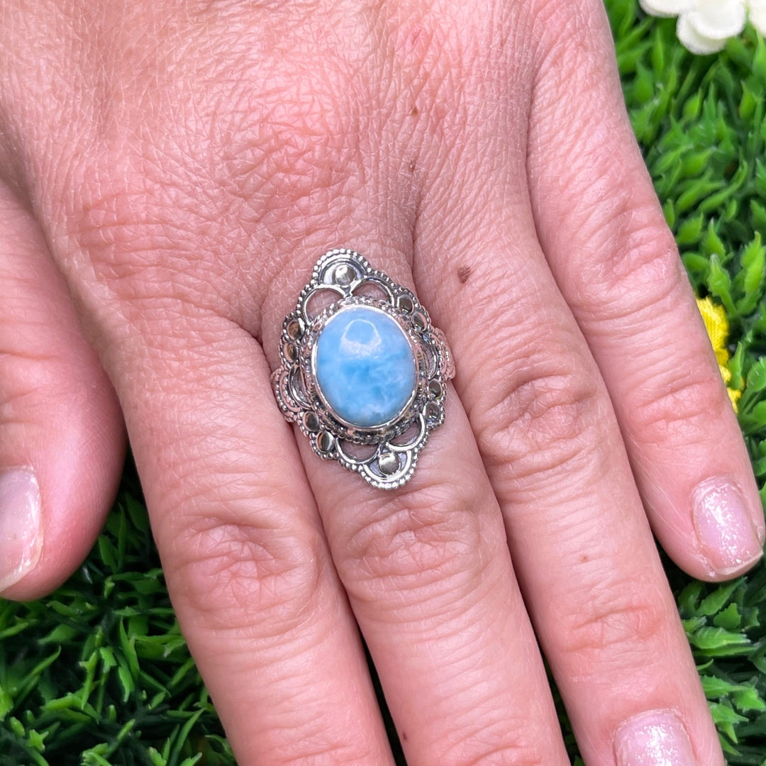 Bague Argent 925 Larimar #38