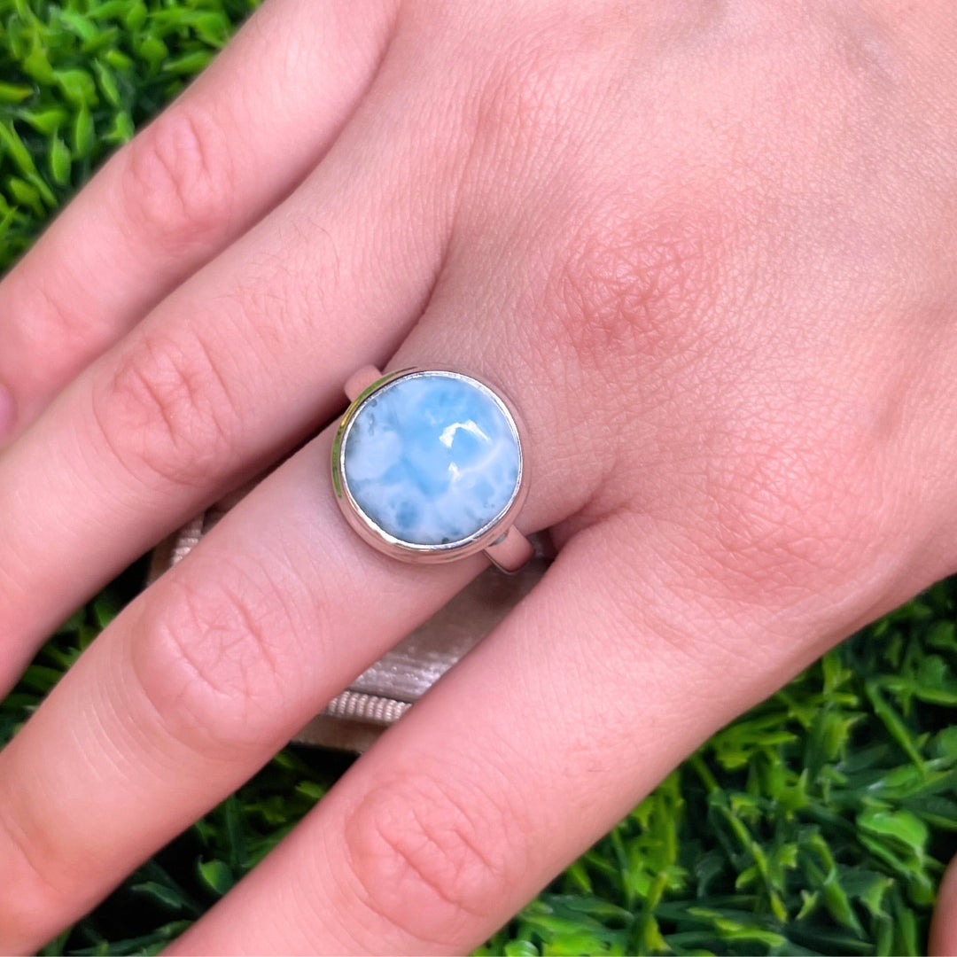 Bague Argent Larimar #95