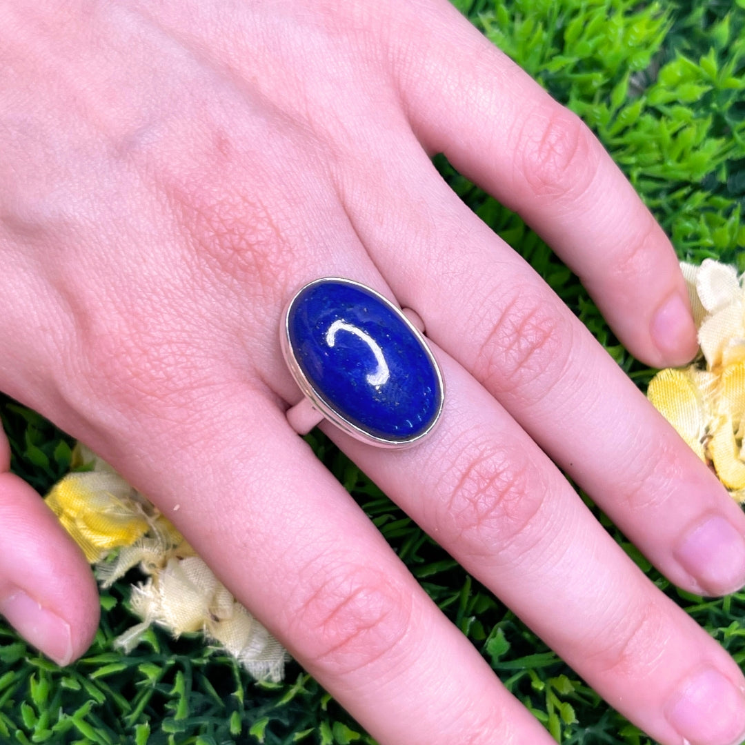 Bague Argent Lapis Lazuli #120