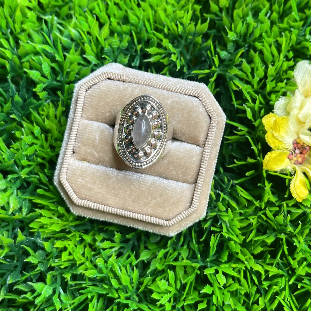 Bague Quartz Rose #6