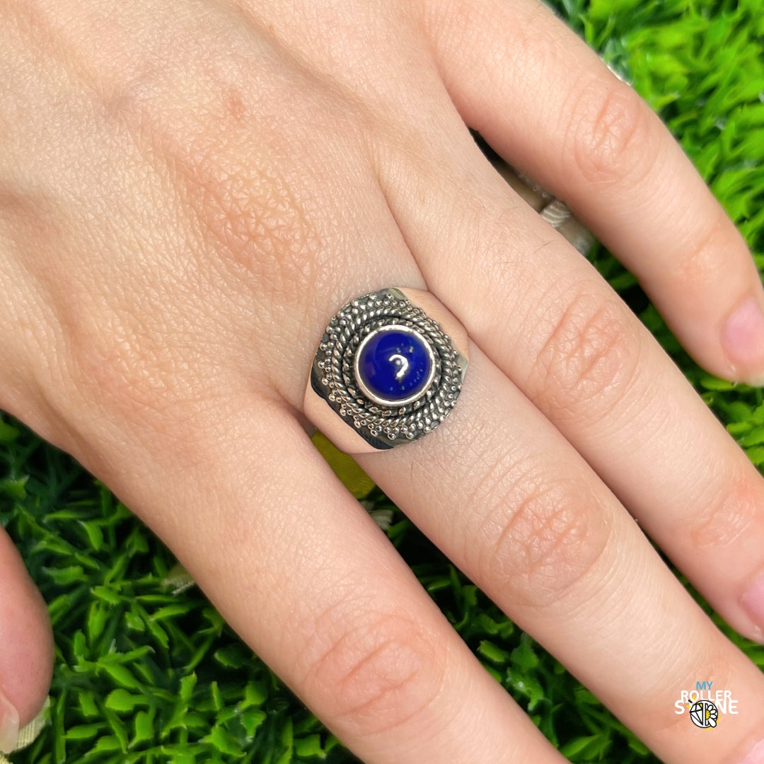 Bague Argent 925 Lapis Lazuli #199