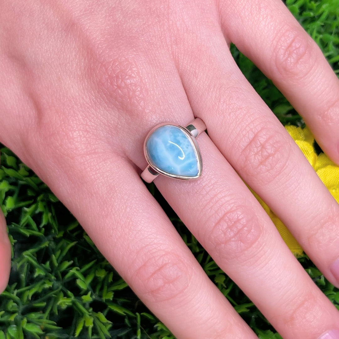 Bague Argent 925 Larimar #137