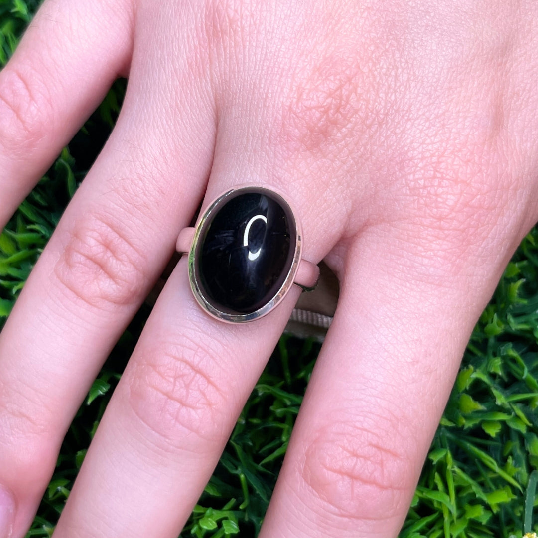 Bague Onyx Argent #42