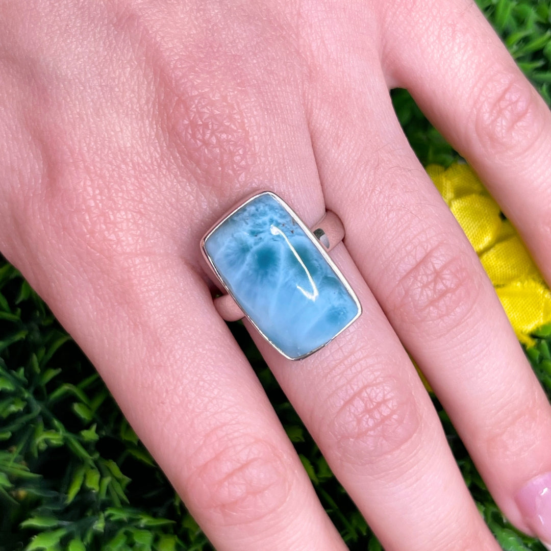 Bague Argent 925 Larimar #128