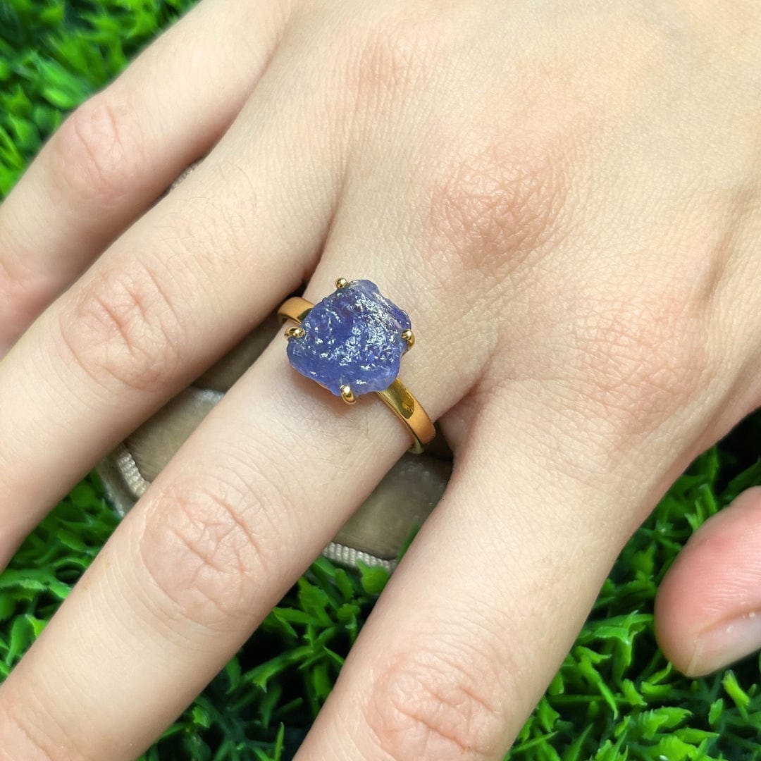 Bague Plaqué Or Tanzanite #17