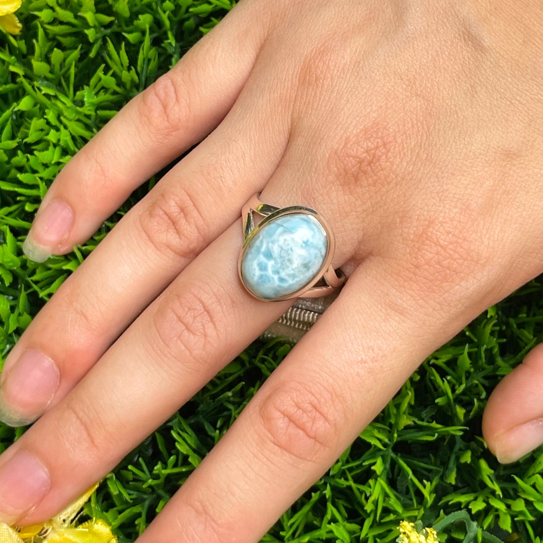 Bague Argent Larimar #45