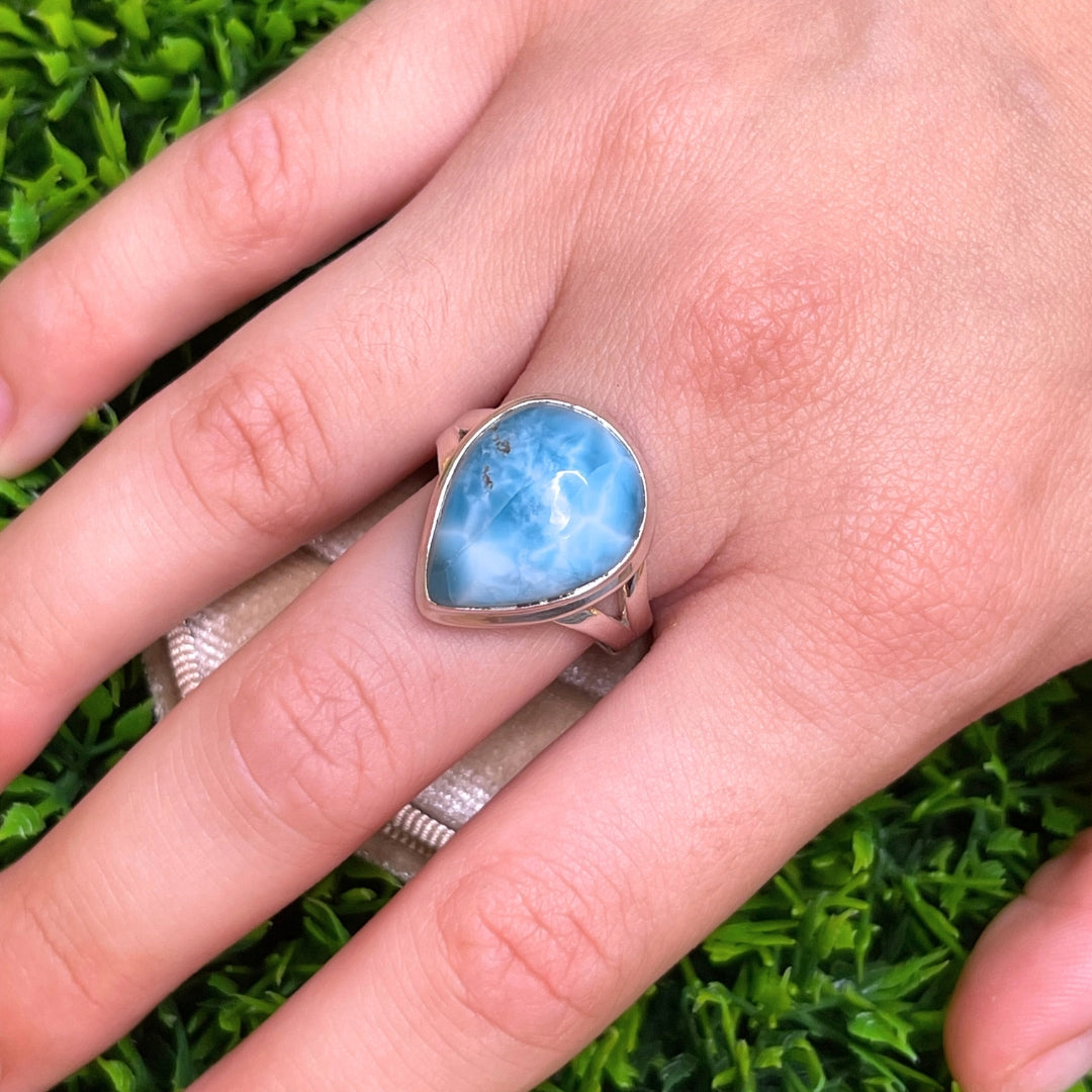 Bague Argent Larimar #62