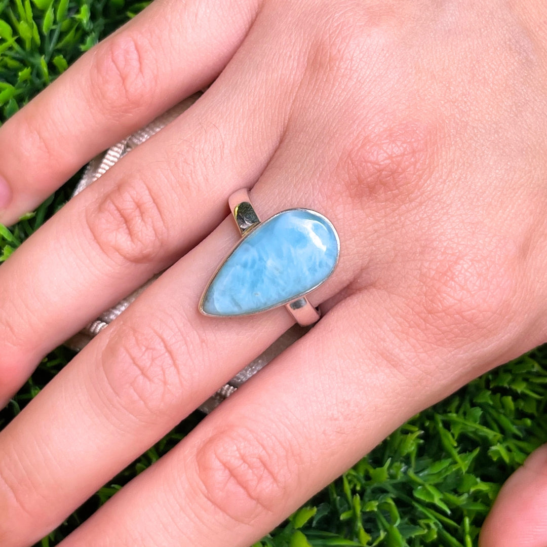 Bague Argent Larimar #75