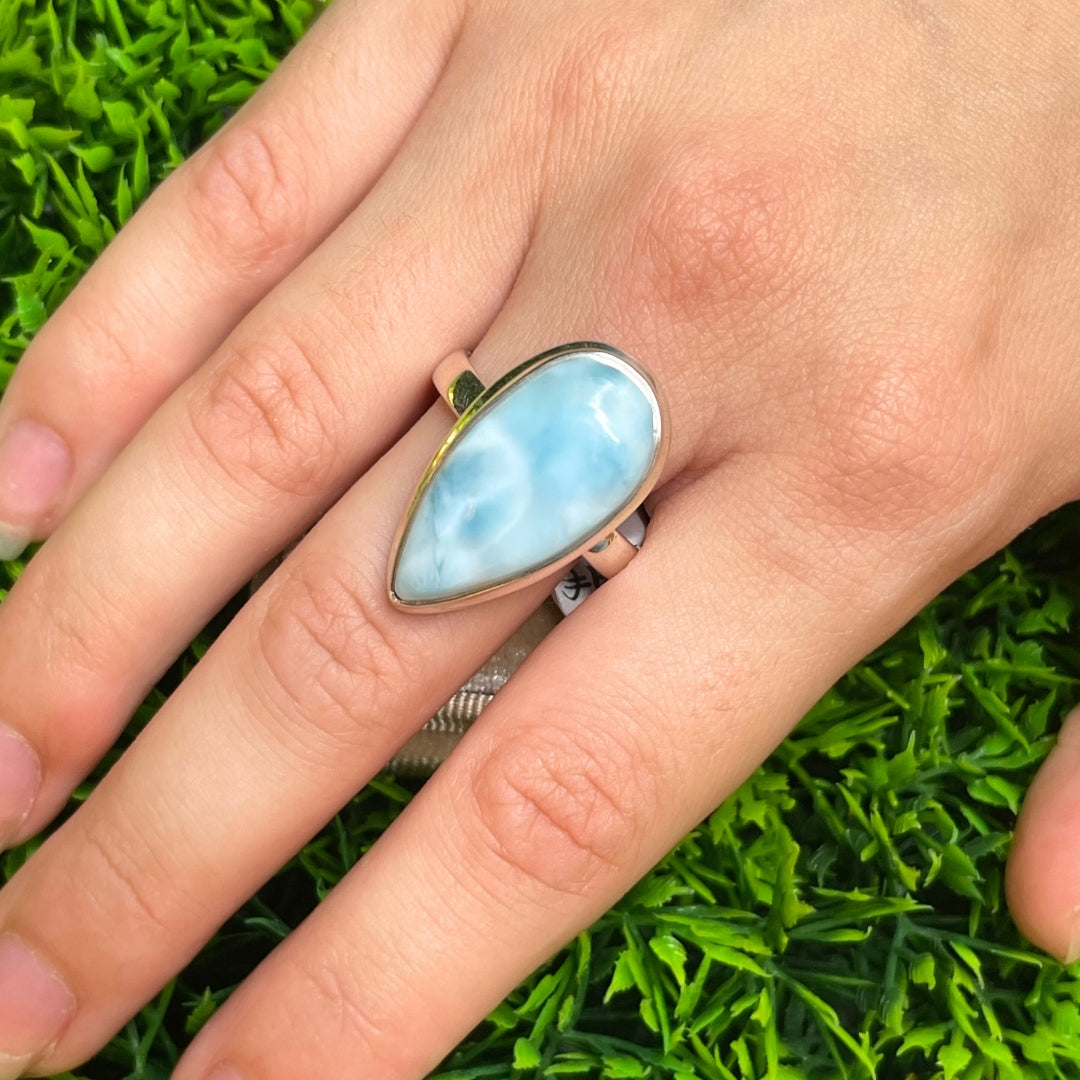 Bague Argent Larimar #46