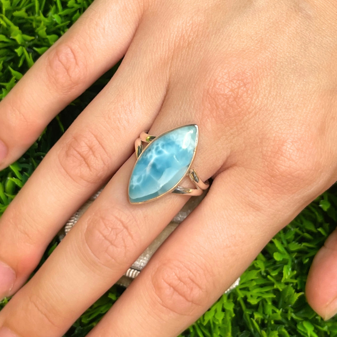 Bague Argent Larimar #51