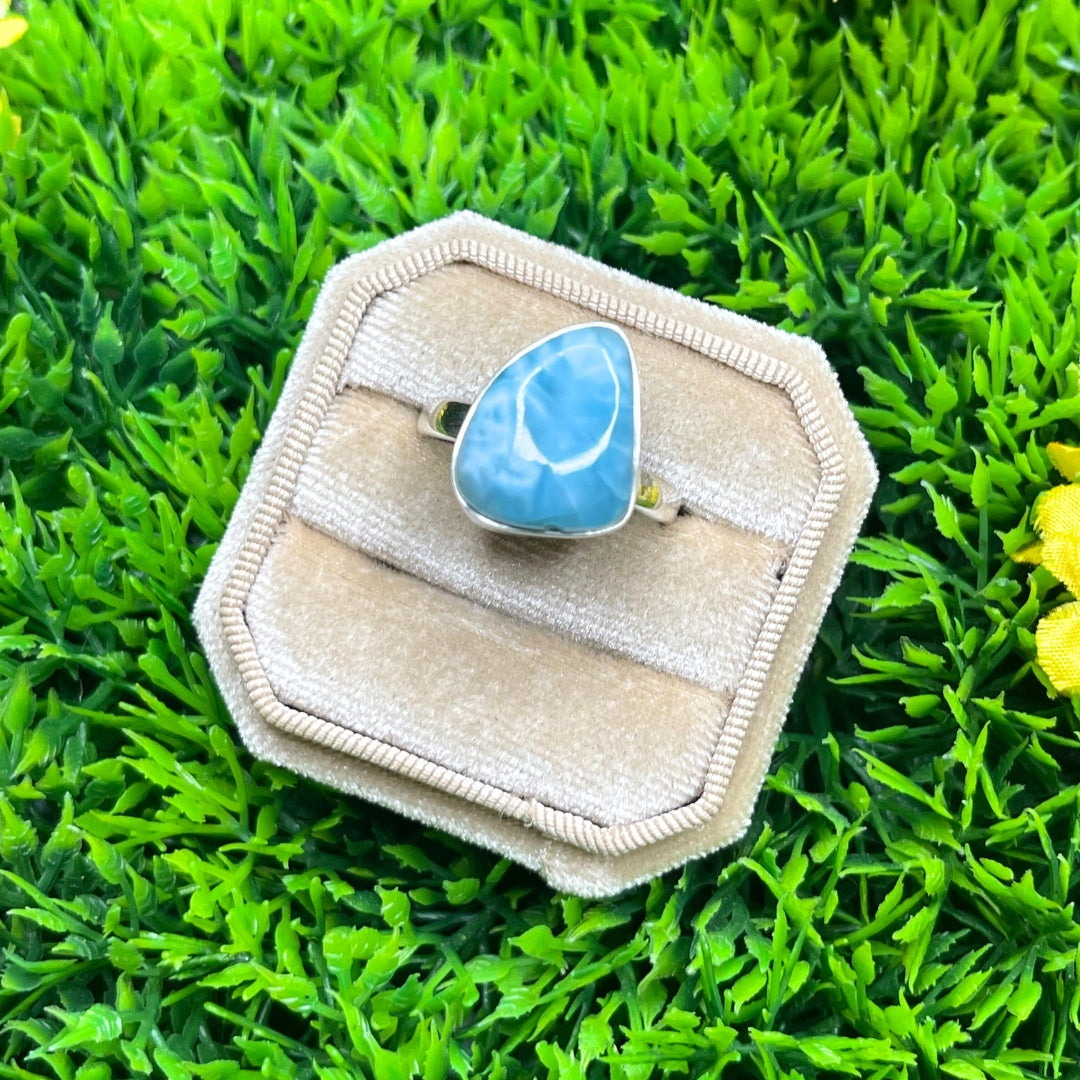 Bague Argent Larimar #102